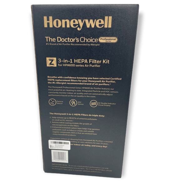 Honeywell Kit, HRF-Z2 True HEPA Replacement Filter | HPA600 Series - Picture 3 of 6